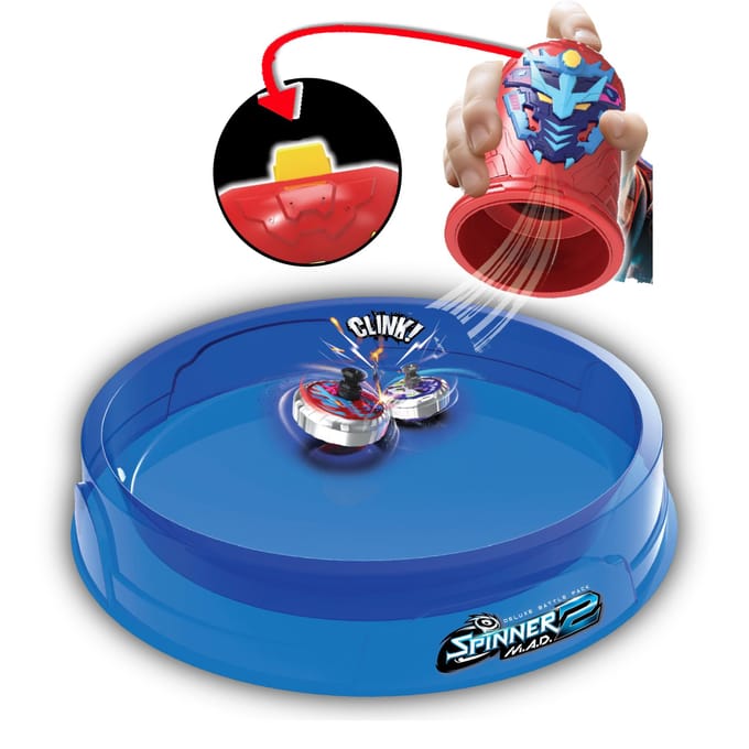 Spinner MAD 2 Deluxe Battle Pack - 2 Shakers, 2 Spinners, 1 Battle Arena