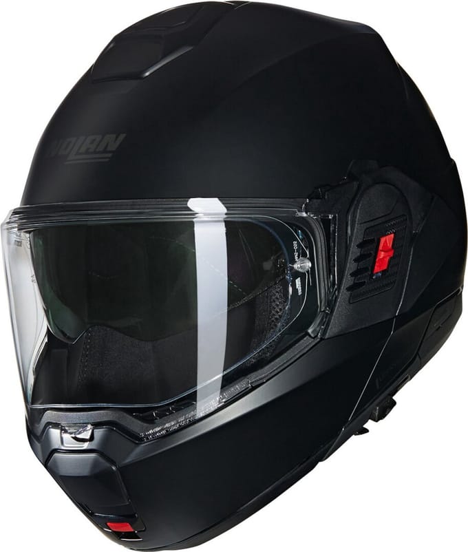 NOLAN N120-1 CLASSICO 302 S MATZWART MODULAIRE SYSTEEMHELM MOTORHELM