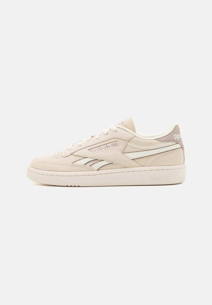 Reebok CLASSIC LEATHER CHALK - SAND - Wit Heren Sneakers - chalk
