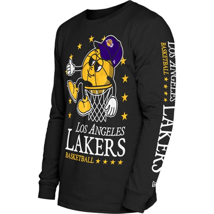 New Era NBA Los Angeles Lakers Oversized Sweatshirt Zwart