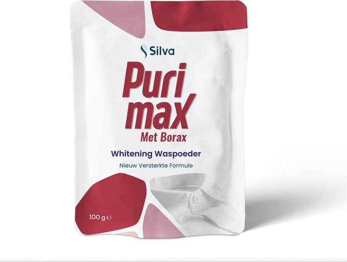 Silva - Purimax - Waspoeder Wasmiddel - Witte Was - 100g