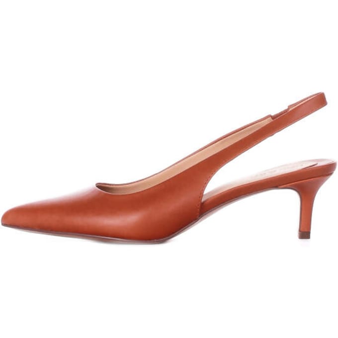 Pumps van leer met naaldhak, model 'LOLAH II'