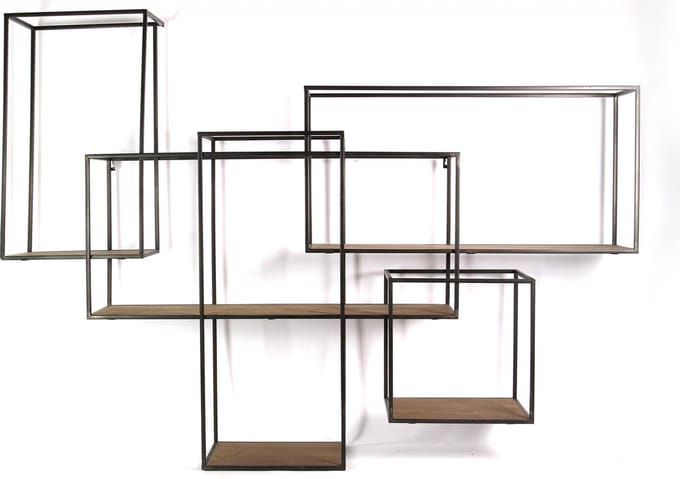 Sweet Living Wandschap Zarek - 154,5x26xH111 cm