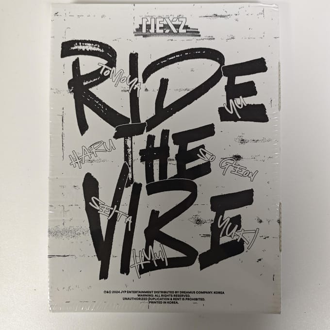NEXZ - [RIDE THE VIBE] Corée 1er Album Single Ride