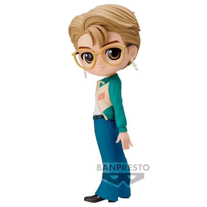 Bandai Bts Tiny Tan Jimin Dynamite Ver. A Qposket-figuur Groen