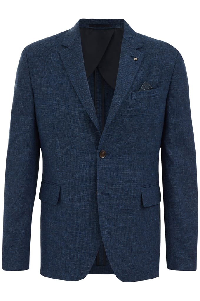 We Fashion Blazer Dark Blue Größe: 46 | Blazer Outlet | Herren | Blau