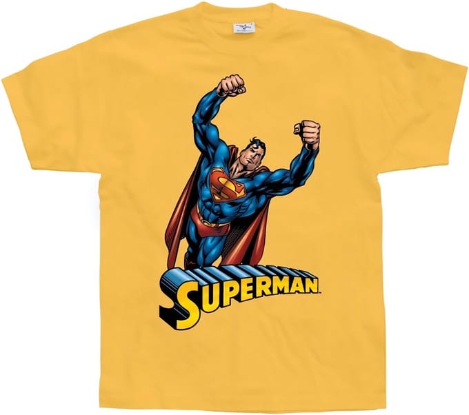 Superman Flying T-shirt oranje