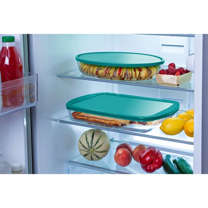 Pyrex Ovenschaal - met deksel - Cook & Store - 40 x 27 x 6 cm / 4.5 Liter