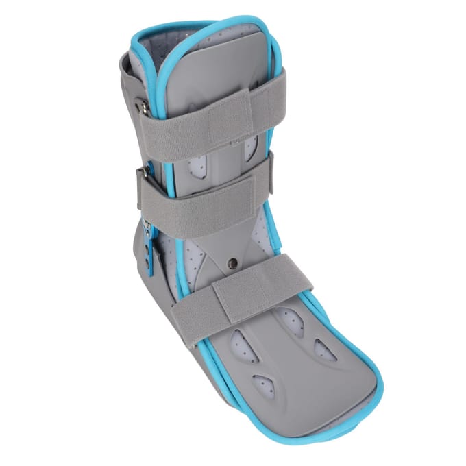 Ankle Support Stabilizer Brace Adjustable Angle 360 degrees  Protection Breathable Foot Drop Fixation gray