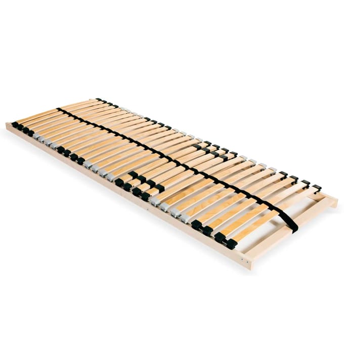 vidaXL - Lattenbodem - met - 28 - latten - 7 - zones - 80x200 - cm