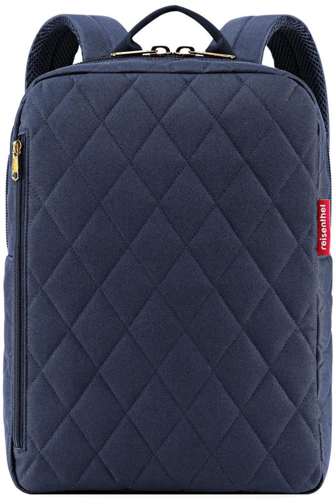 Reisenthel Classic Backpack Rugzak - 13L - Rhombus Midnight Gold Blauw