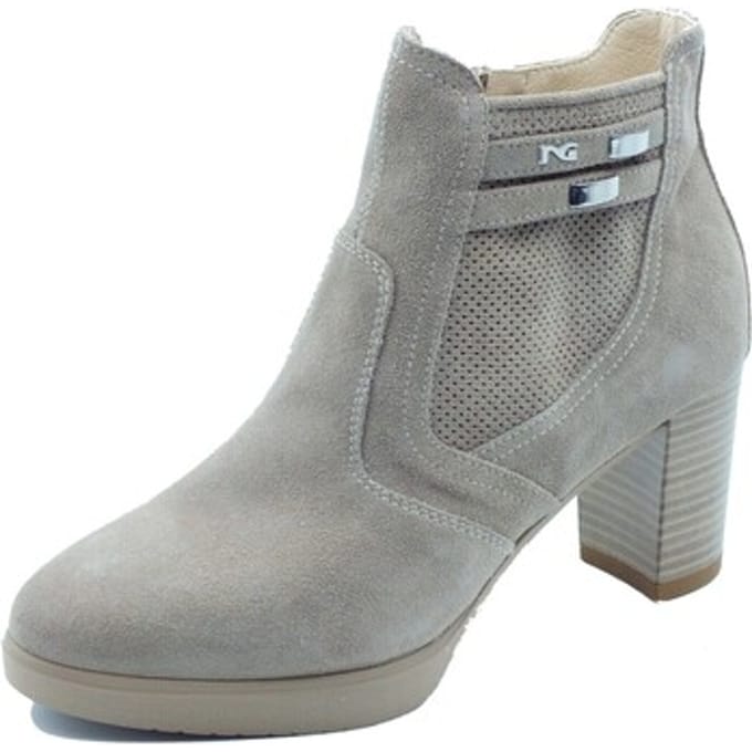 Low Boots NeroGiardini E615081D Velour
