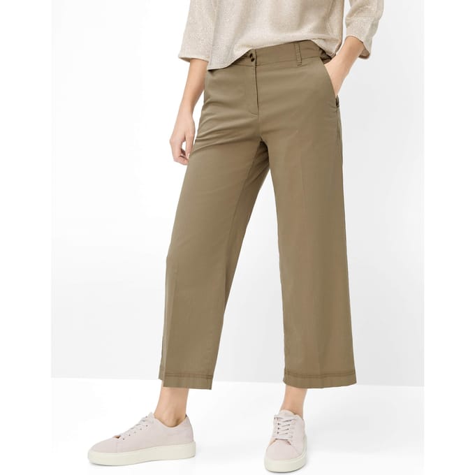 Brax Dames   Style MAINE S Faded Khaki Groen Khaki, groen - khaki, maat 38K