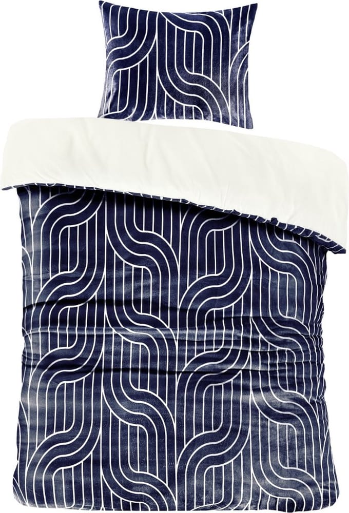 Papillon Graphic Velvet Dekbedovertrek - Eenpersoons - 140x200/220 cm - Multi