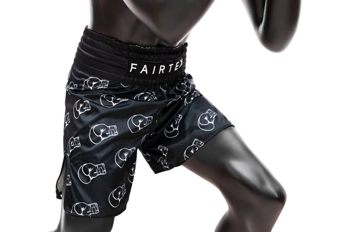 Fairtex BT2006 - Boksershorts - Elastische Taille - Wijd Uitlopend - Satijn