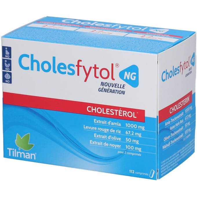 Tilman Cholesfytol NG Nieuwe Generatie Bij Cholesterol 112 Tabletten