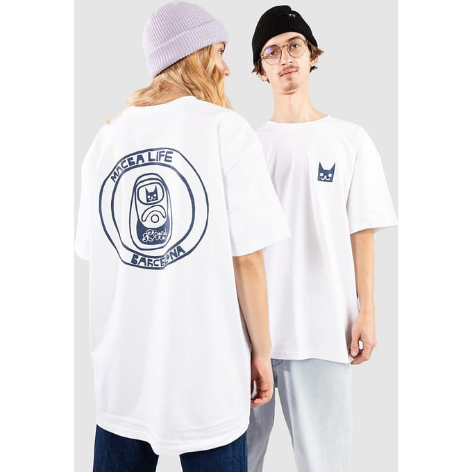 Macba Life Og Cat T-Shirt wit