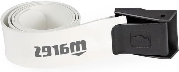 Elastische Riem - Duikgordel - Duiksport Benodigdheden - Snelsluiting Nylon - 140 cm - Wit