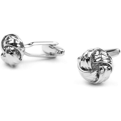 Schoenaccessoires Suitable Manchetknoop Knoop Zilver