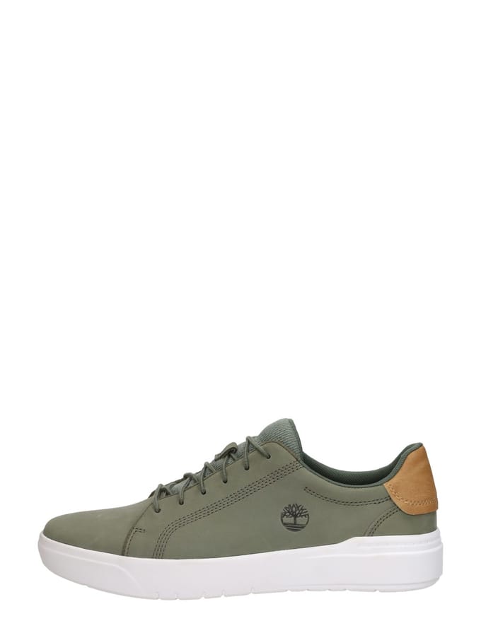 Timberland Timberland Seneca Bay Sneakers groen Leer