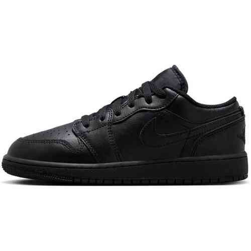 Jordan Air 1 Low Junior - Zwart - Kind, Zwart 38