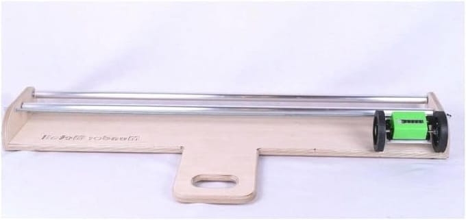 Behangdispenser met meter - Behangrolhouder Behangmachine - Muren Behangen - Geïntegreerde meterteller - 115 cm breed - Multiplex