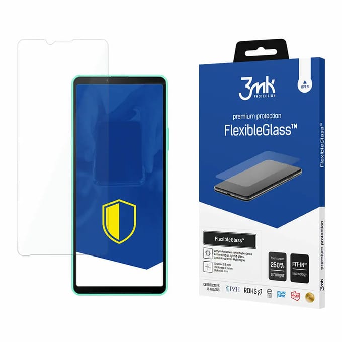 Hybride glas 3MK Sony Xperia 10 IV - FlexibleGlass™
