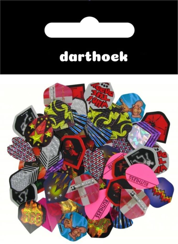 Darthoek Diverse merken flights voordeelpak 100 sets (300 stuks)