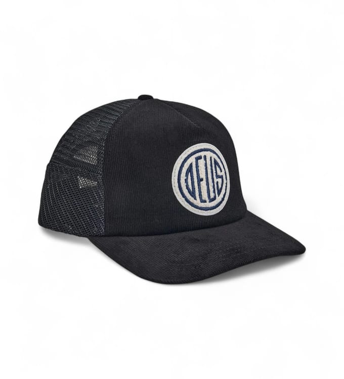 DEUS Pill Cord Trucker cap - Black