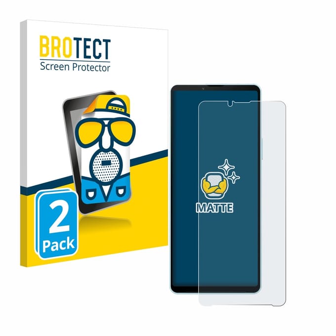 BROTECT - Screenprotector voor Sony Xperia 10 VI - Folie Beschermfolie matte 2 Stuks
