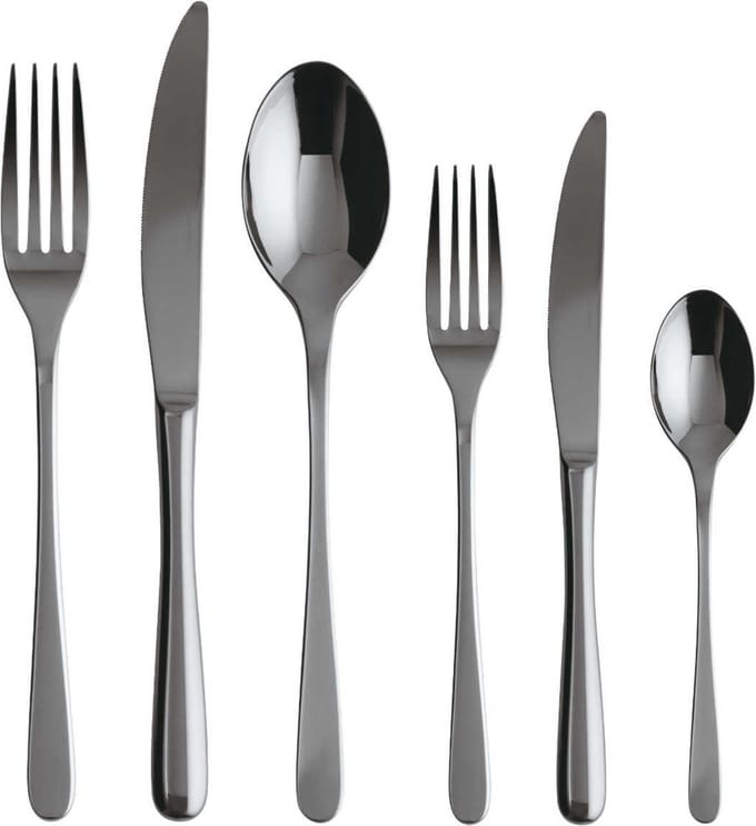Sambonet Bestekset Taste - Zwart - 36 delig / 6 personen