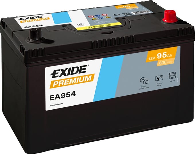 Exide Technologies EA954 Premium 12V 95Ah Zuur