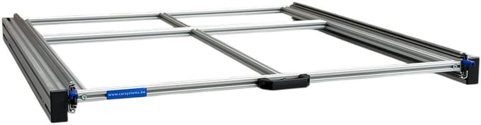 Schuifframe aluminium voor camper 90x80 cm