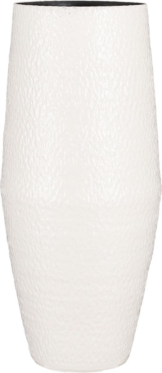 Mica Decorations Morris Vaas - H65 x Ø27 cm - Keramiek - Wit