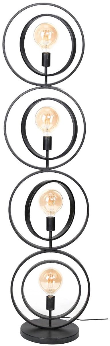 AnLi Style Vloerlamp Turn Around 4-lichts / Charcoal