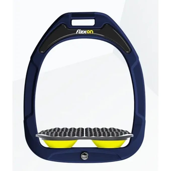 Endurance Beugels Marine/Grijs/Geel Flex-On Green Composite