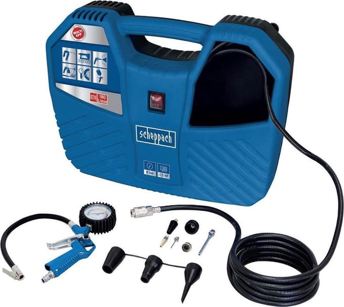 Scheppach Air Force 2 Compressor - 1100W - 180L/min