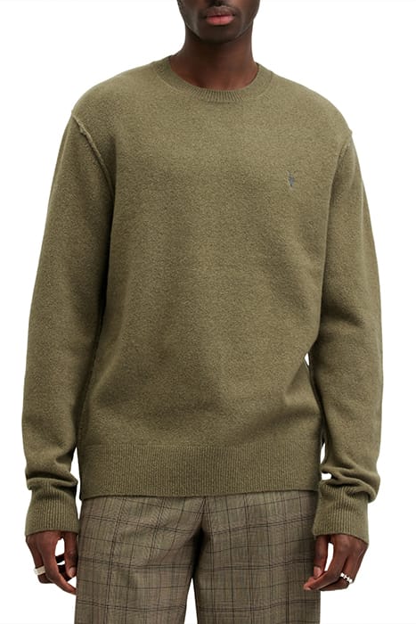 AllSaints Statten Crew Avo Green Größe: XXL | Pullover Outlet | Herren | Grün