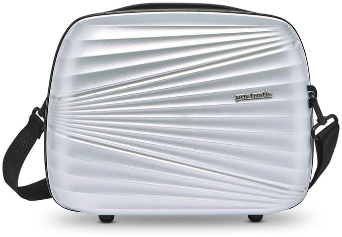 Pactastic beauty case Collection 02 Beauty Case Silver Metallic zilverkleurig