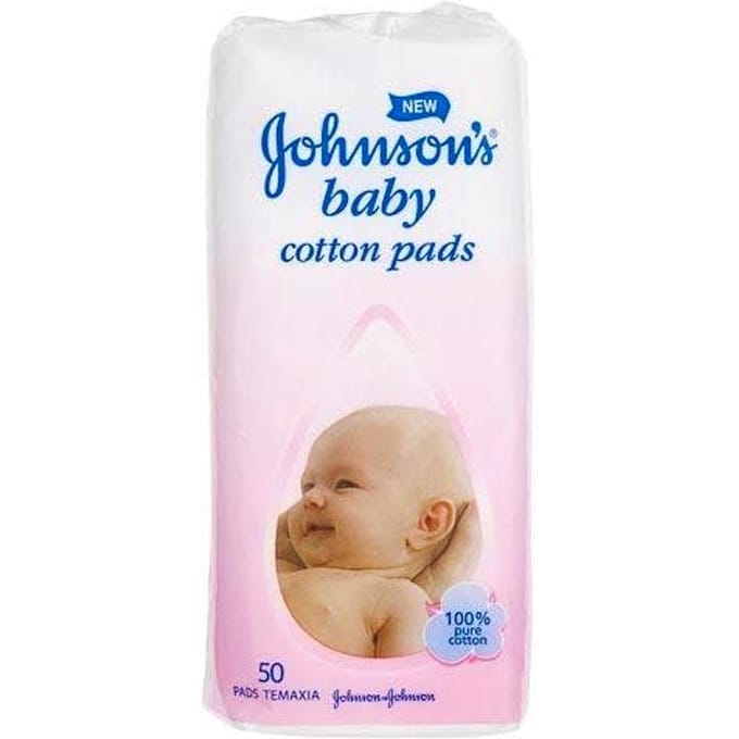 Johnson's Baby Katoenen Pads 50 st