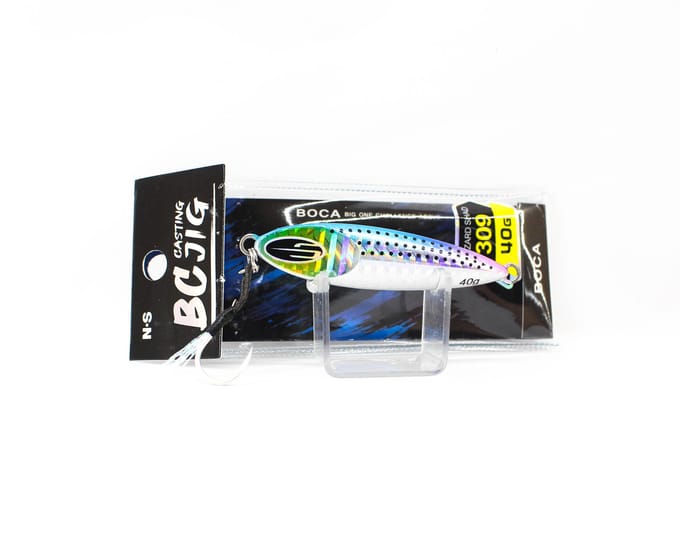 NS Black Hole Metal Jig Boca 40 grammes 309 Gizzard Shad (7162)