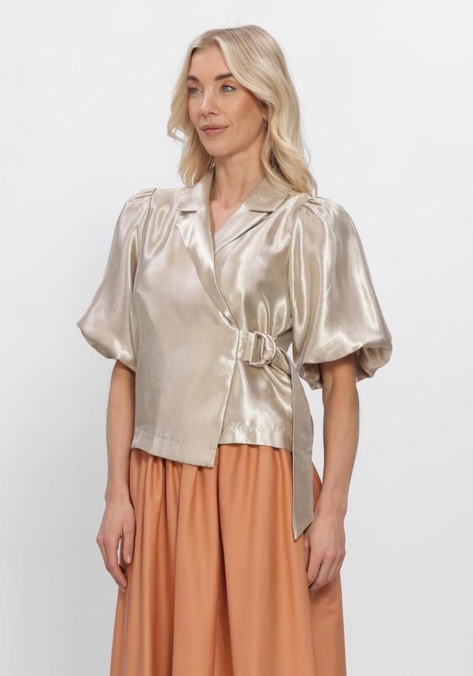 Freebird - Blouse Goud Freebird Blouse Goud Brightly