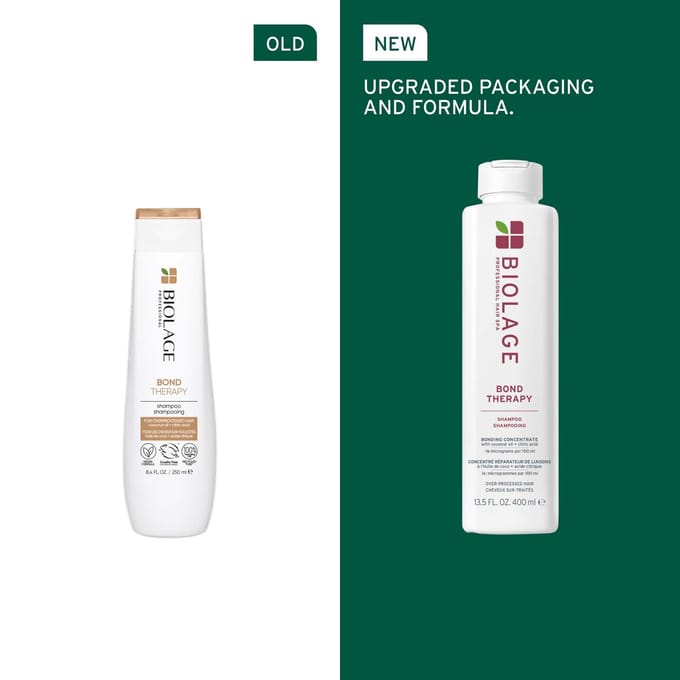 Biolage Bond Therapy Shampoo 400ml and Conditioner 236ml Duo