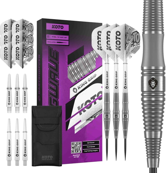 KOTO Kingwave Scallop 90% - Dartpijlen 23 gram