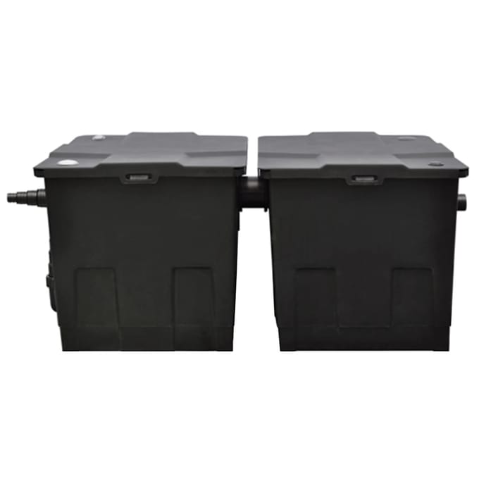 vidaXL - Vijverfilter - biologisch - 12000 - L/u