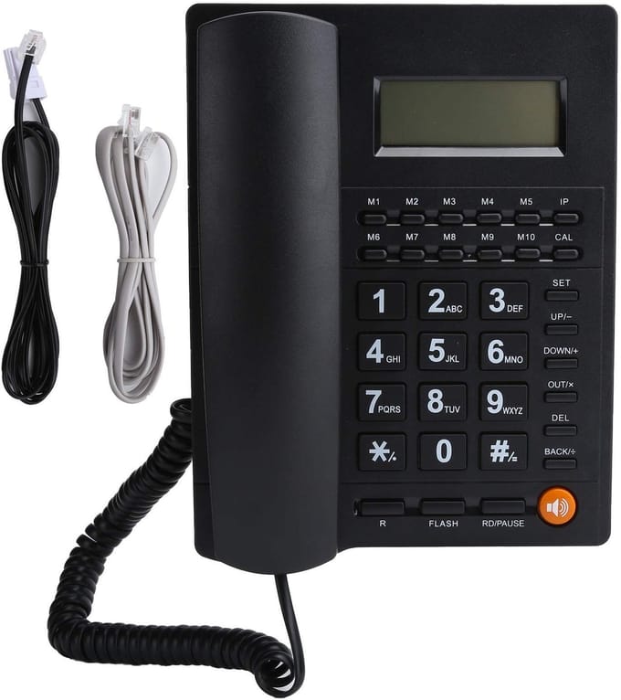 Allecto - Vaste Telefoon - Handsfree Telefoon met Snoer