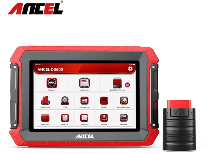 Ancel DS600 Uitleestablet - OBD2 Scanner - 28 servicefuncties - Nederlands