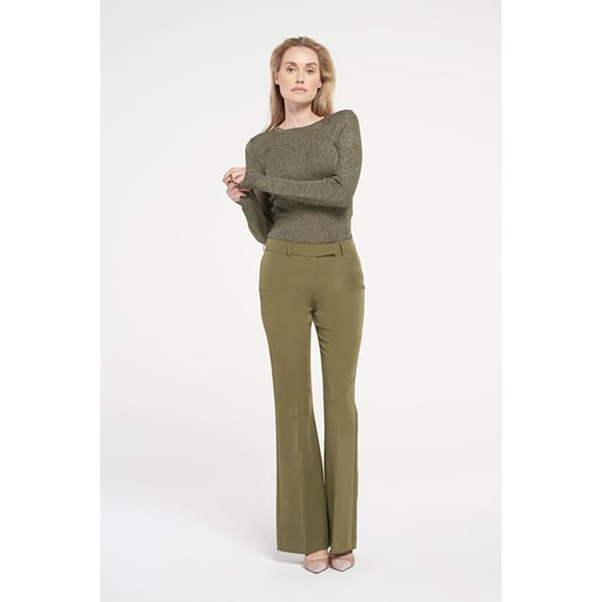 Ibana Perrie Army Green Taglia: 36 | Pantaloni Outlet | Donna | Verde