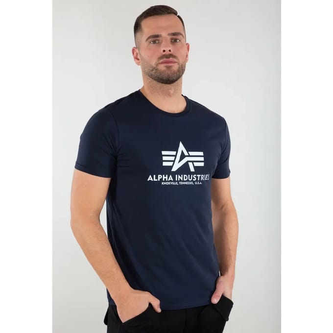 T-shirt Alpha Industries Basic Reflective Print