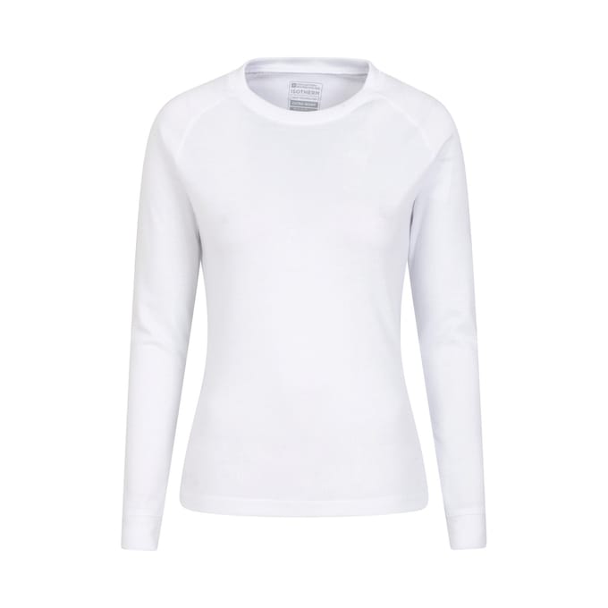 Mountain Warehouse Dames/Dames Talus Top met lange mouwen (Wit)